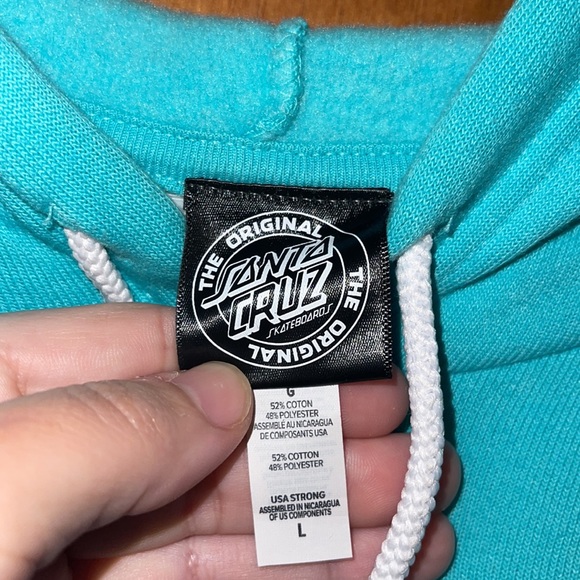 santa cruz hoodie (NWOT) - Picture 3 of 3